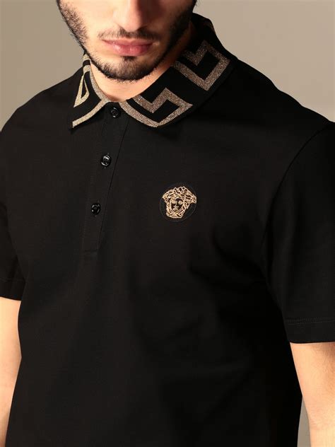 versace t shirt mænd|Versace polo shirts.